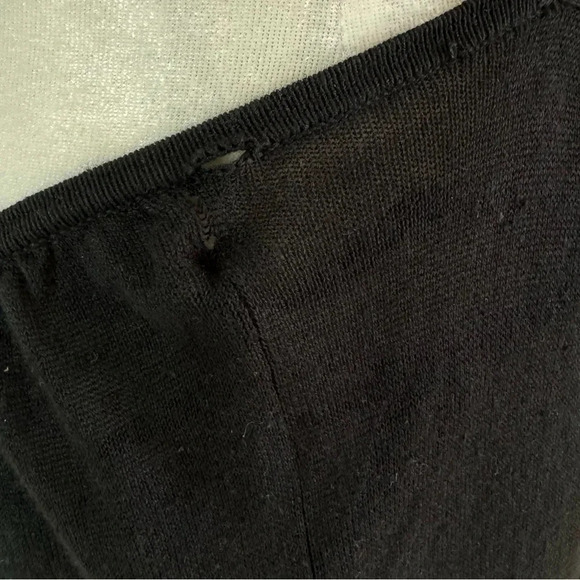 Bec & Bridge Knit Cutout Jimi Maxi Dress Black Size 2 with FLAW - Picture 8 of 10